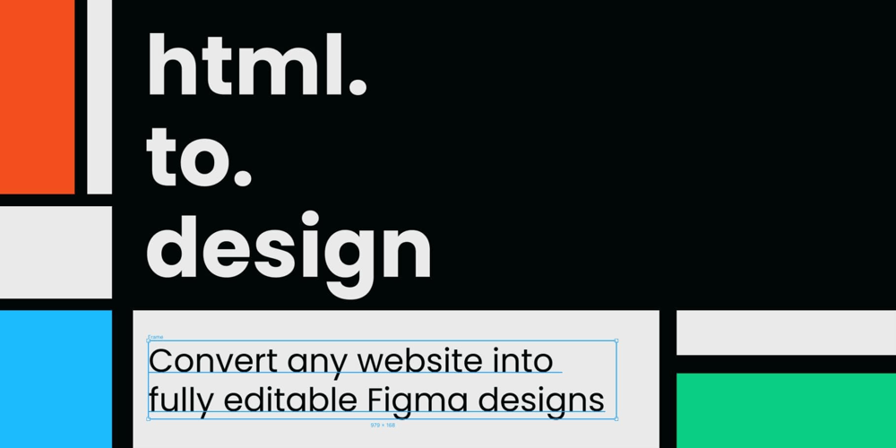 Acelerando o processo de design no Figma com o plugin html.to.design