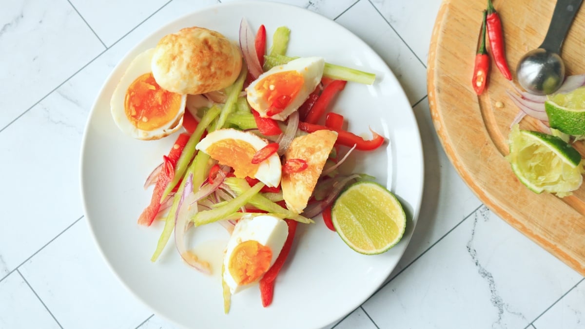 Make This Fried Egg Salad With Your Leftover Easter Eggs