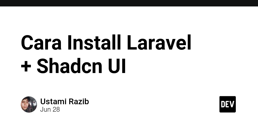 Cara Install Laravel + Shadcn UI