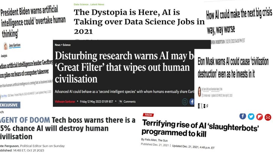 AI Phobia: How News Headlines Shape Public Fear of Artificial Intelligence | HackerNoon