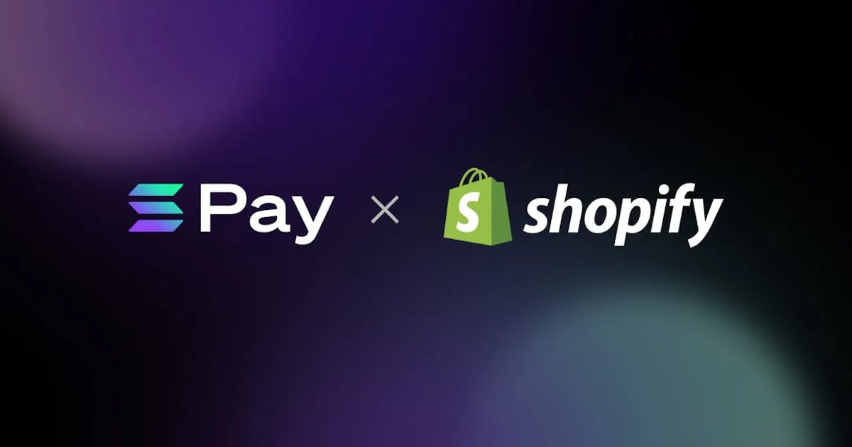 Solana Pay Integrates Shopify for USDC Payments.